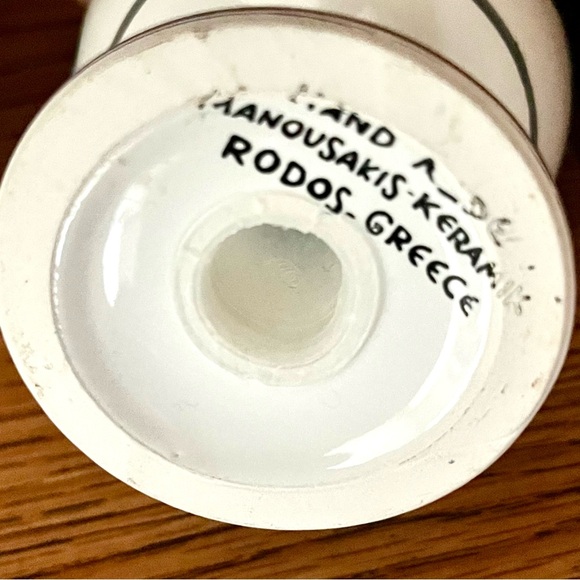 Handcrafted Ceramic Spice Jar Greece - Picture 8 of 8